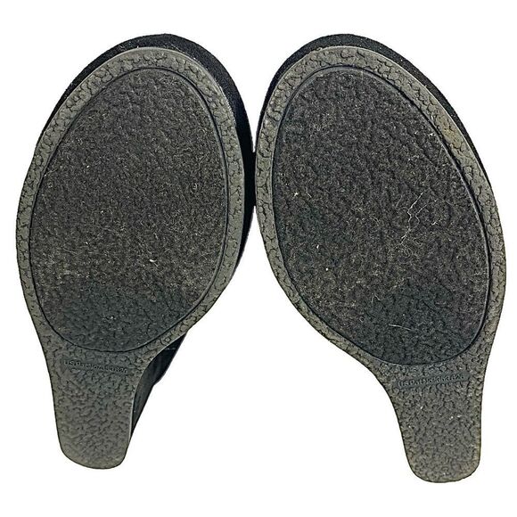 Austin Trading Company Womens Black Textile Suede Ankle Booties Size 8.5 Medium - Picture 8 of 8